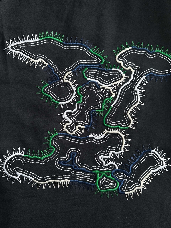 ブランドTシャツ細部ディテール